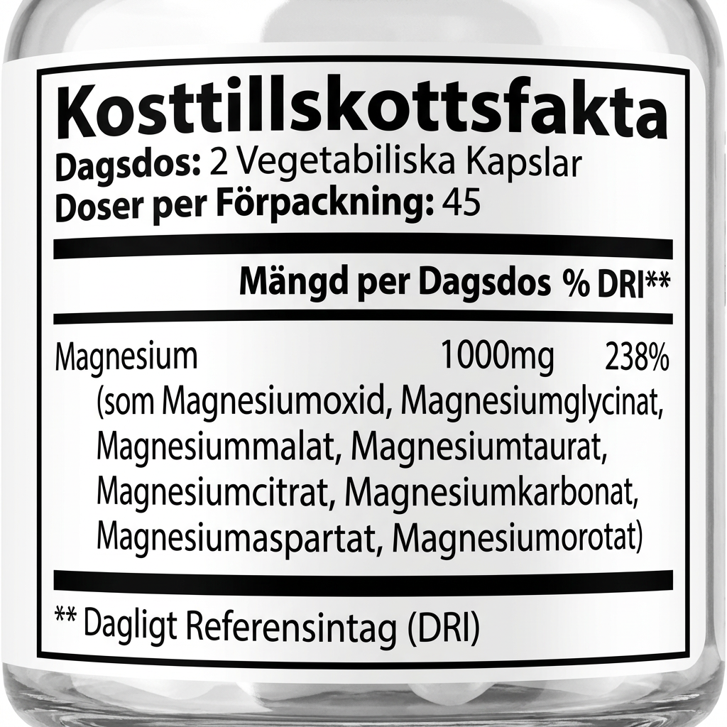 Magnesiumkompleks 1000 mg
